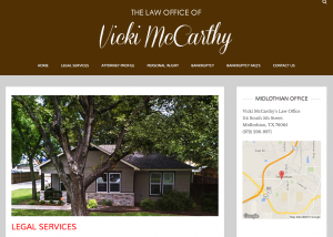 Vicki McCarthy Website